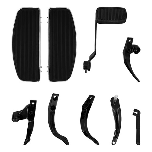 Rider Complete Forward Control Footboard Kit For Harley Dyna Low Rider 2006-2017 - Bild 11 von 14