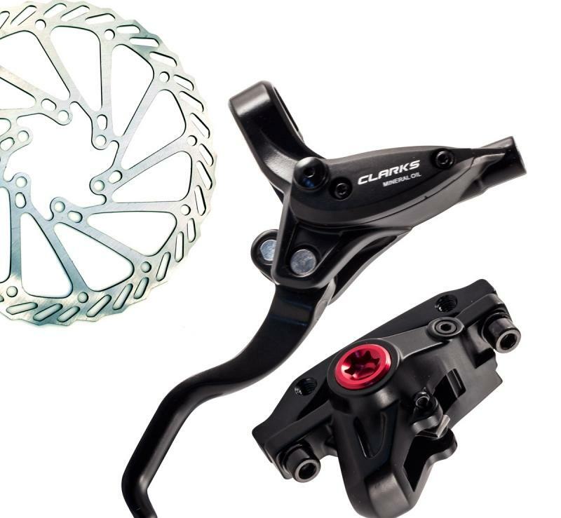 Clarks M2 Hydraulic Rear MTB Disc Brake In Black | 160mm 