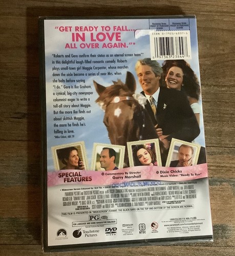 Runaway Bride (DVD, 1999) New And Sealed - Picture 2 of 2