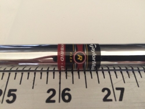 TaylorMade Rescue Dual Hybrid-Lite R Flex 3h 19 Steel Ultralite Shaft .370" Tip - Picture 1 of 5