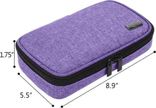 Diabetic Supplies Travel Case Storage Bag for Glucose Meter and Other Supplies - Picture 6 of 7