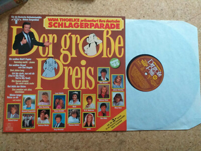 Vinyl LP  Wim Thoelke präsentiert deutsche Schlagerparade Der große Preis 1985