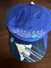 Disney Parks Avartar Pandora Explore Baseball Cap Hay Blue NWT