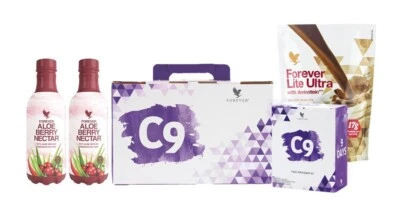 FOREVER LIVING PRODUCTS C9 Clean9 Van/cho Shake Any Gel LOW PRICE Forever Living ALL FLAVOURS 2 Choose