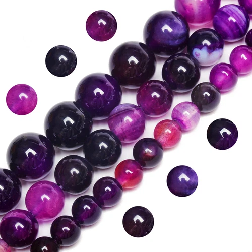 Wholesale Lot Natural Gemstone Beads Round Loose Beads 4mm 6mm 8mm 10mm - Picture 86 of 143