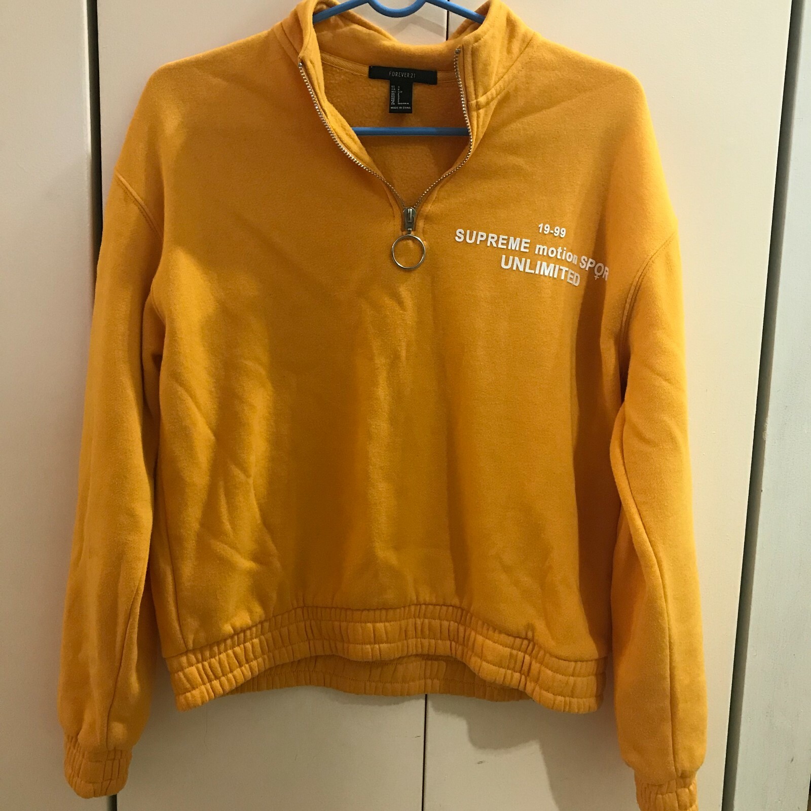 forever 21 quarter zip