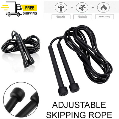 Verstellbares Springseil Springseil Fitness Speed Rope Erwachsene Kinder Portofrei