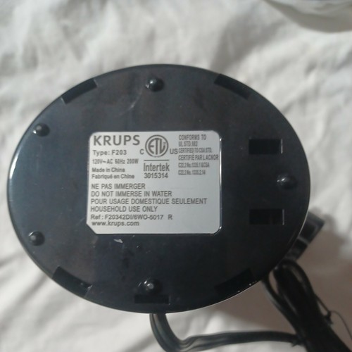 krups f203 electric spice