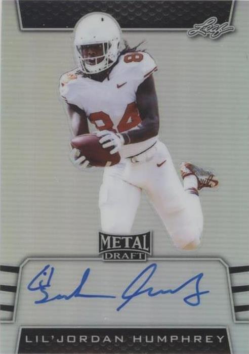 2019 Leaf Metal Draft Lil'Jordan Humphrey #BA-LJH - 1 of 2
