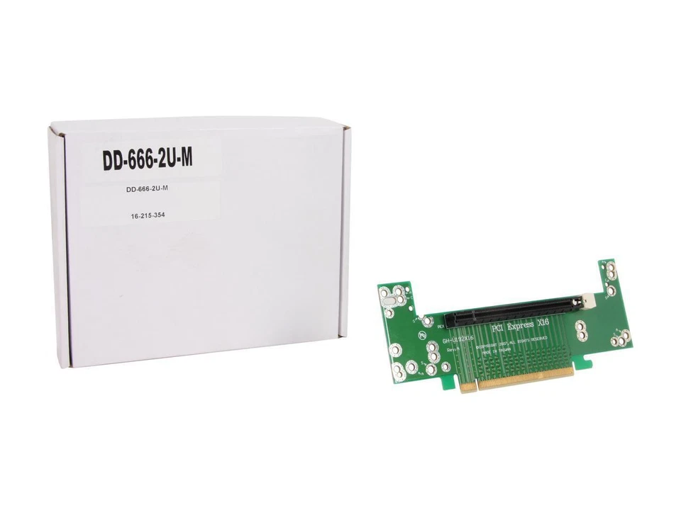 iStarUSA DD-666-2U-M 2U PCIe x16 to PCIe x16 Riser Card Middle Position - Image 4 of 4