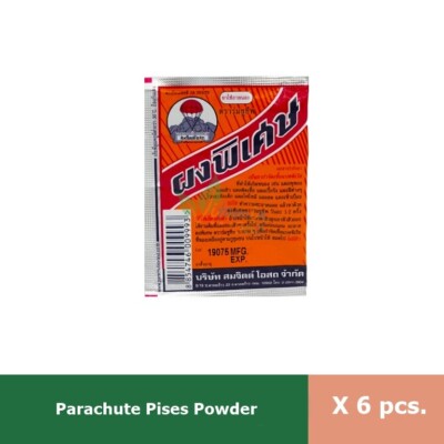 X6 Parachute Pises Powder. wounds dry quickly,acne disappears