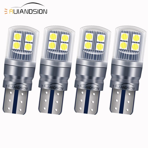 4x Ampoule LED T10 W5W 12V pour intérieur de voiture et plaque d'immatriculation - Picture 3 of 24