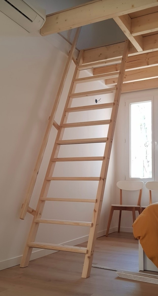 Scala in Alluminio per Letto a Castello 170 cm
