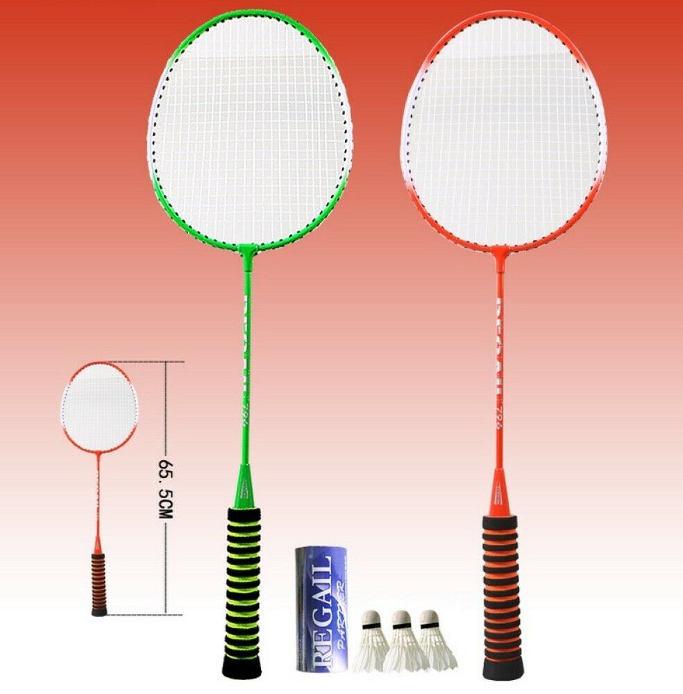 Badminton Racket Shuttlecock Award Set Pro Adults Bombing free shipping Raquet Ki Children