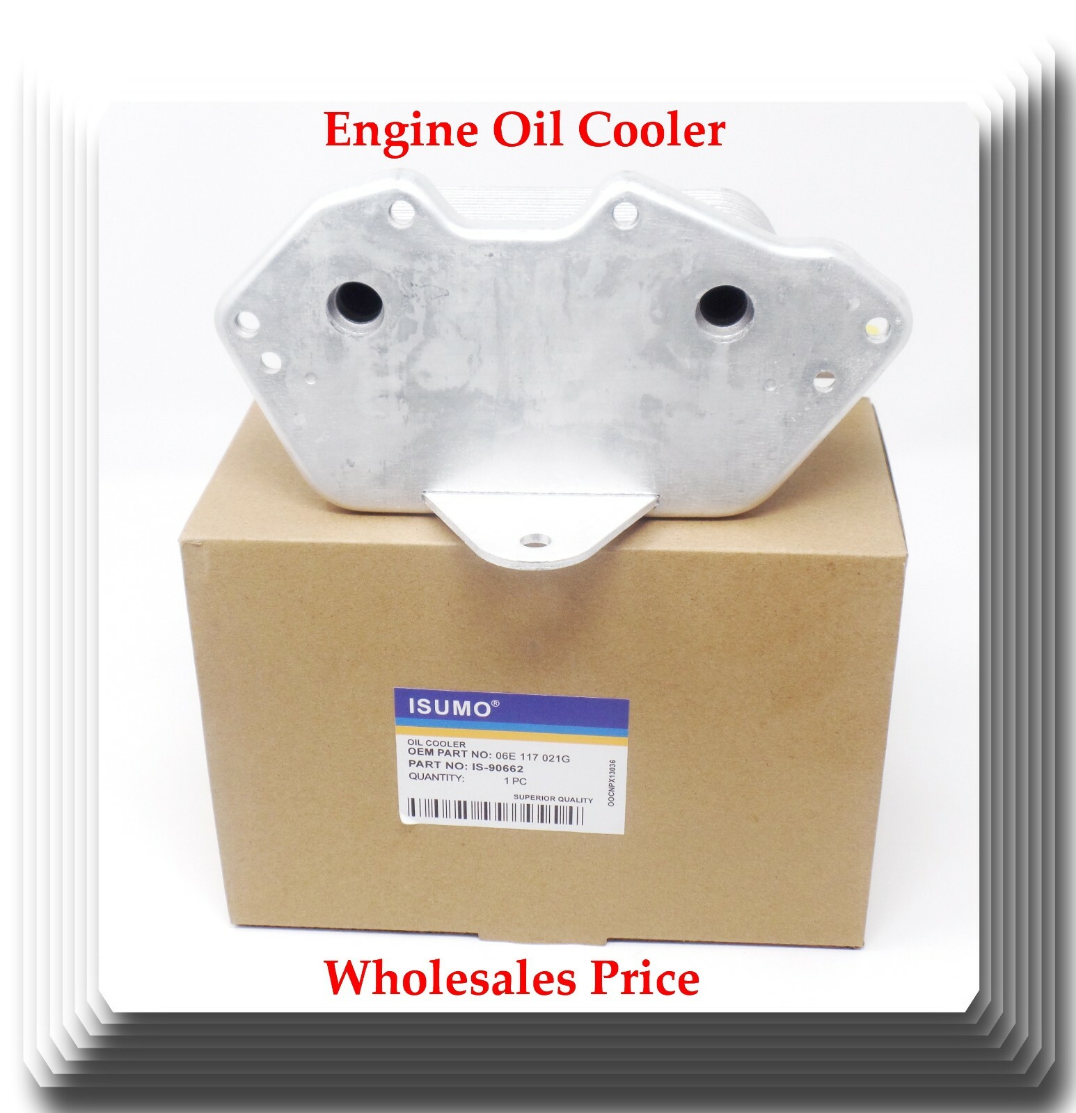 AUDI A6 C6 6cyl Engine Oil Cooler Assembly OEM for sale online | eBay