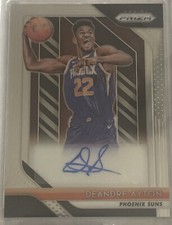 2018-19 Panini Prizm Basketball Rookie Signatures Deandre Ayton Rookie Auto SP