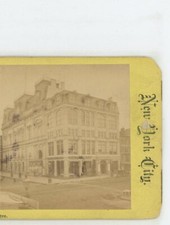Booth's Theatre New York NY Stereoview