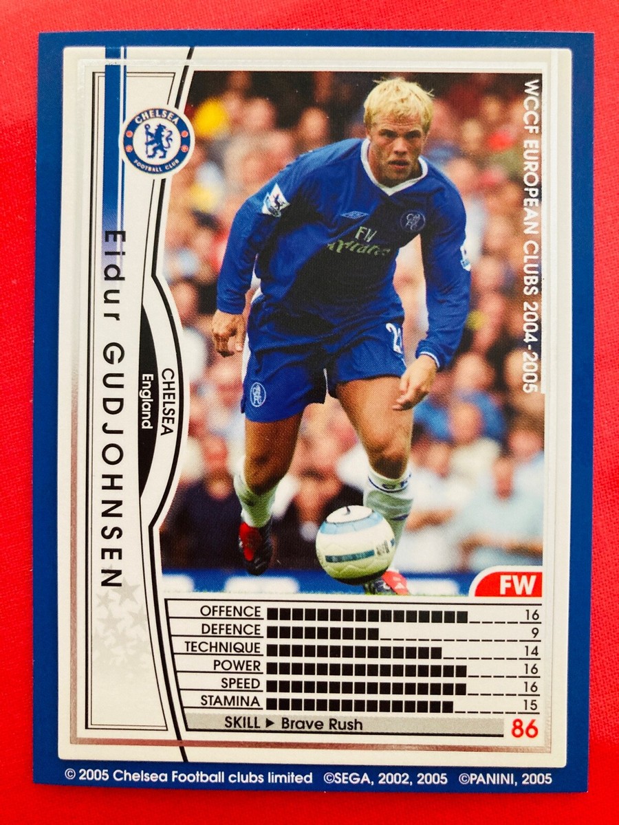 2004-05 Panini WCCF European Clubs Chelsea base card - Pick 2004-05 Panini WCCF European Clubs Chelsea base card - Pick
