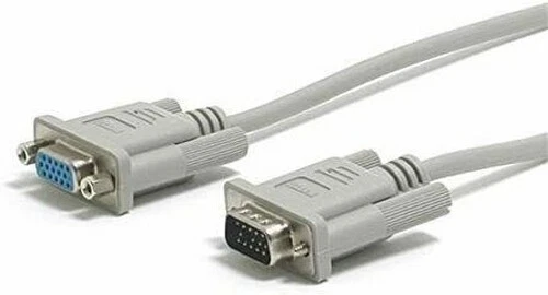 Câble VGA SVGA Mâle vers VGA femelle SVGA 1,40 m