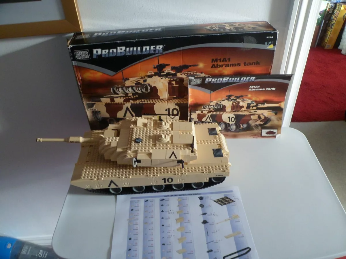 Mega bloks m1a1 abrams tank sales