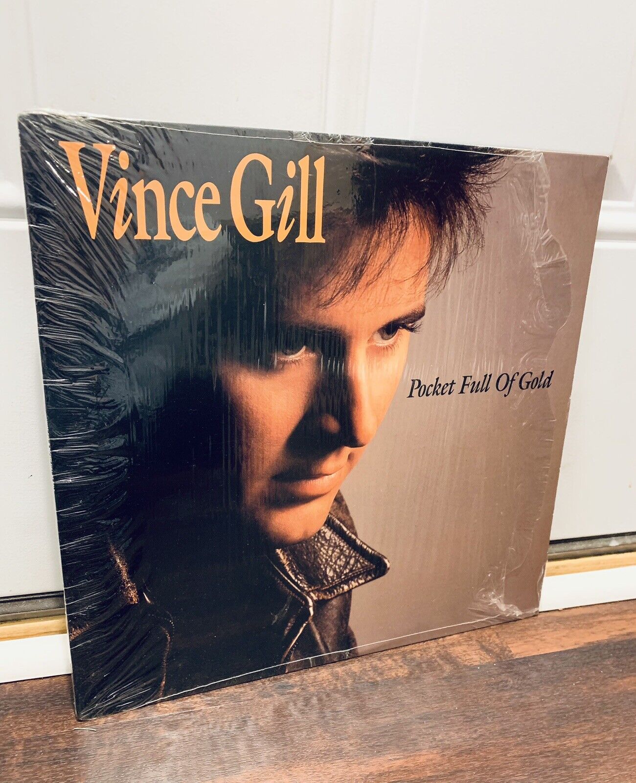 RARE Vince Gill Pocket Full of Gold Vinyl LP (1991) Record CLUB EDITION Shrink