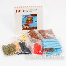 Super Mario Bros. .S (Dots ) C Set Puzzle Pin Panel Toy Tomytec JAPAN FAMICOM