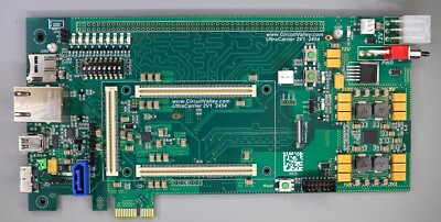 Xilinx AMD Zynq Ultrascale+ Avnet Ultrazed FPGA PCIe Base Board