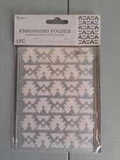 Darice Essentials Southwest Pattern Embossing Folder Universal