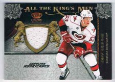 2011-12 PANINI CROWN ROYALE ALL THE KINGS MEN JEFF SKINNER JERSEY 1 COLOR