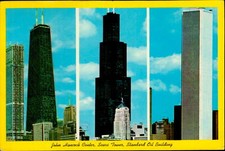 IMN04072 john hancock center sears tower standard oil bldg chicago illinois  usa