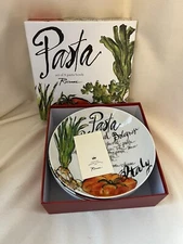 Rosanna Pasta Bowl Set With Recipes New In The Box - Excellent