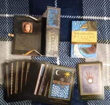 2016 SHAMANIC HEALING Oracle Cards Divination 44 Card Deck with Book