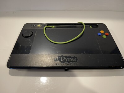 UDraw XBOX 360 Black Game Drawing Tablet  - TABLET ONLY Tested Works