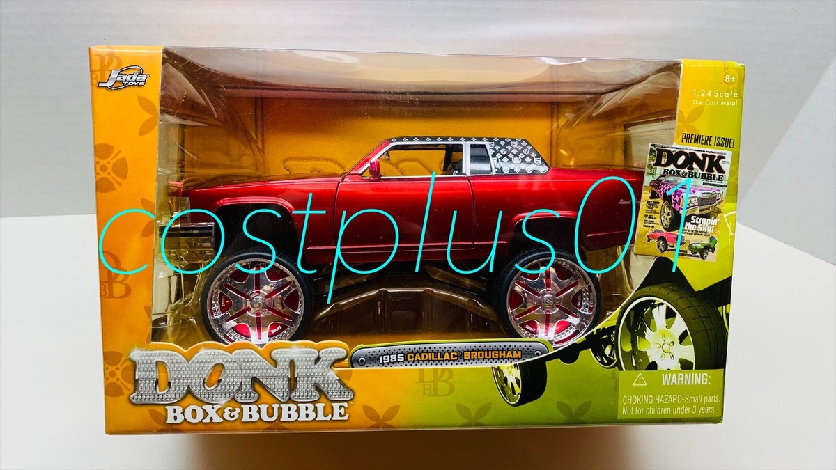 JADA DONK BOX & BUBBLE 1985 CADILLAC BROUGHAM 1:24 RED | eBay
