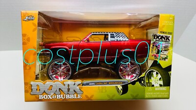 JADA DONK BOX & BUBBLE 1985 CADILLAC BROUGHAM 1:24 RED | eBay