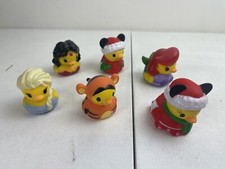 DISNEY CHARACTER DUCKS LOT OF 6 CHARACTERS