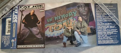 【PROMO】Fat Joe Da Gangsta / Da Real Fat Joe Da Gangsta ‎– Represent CD Relativity / Violator