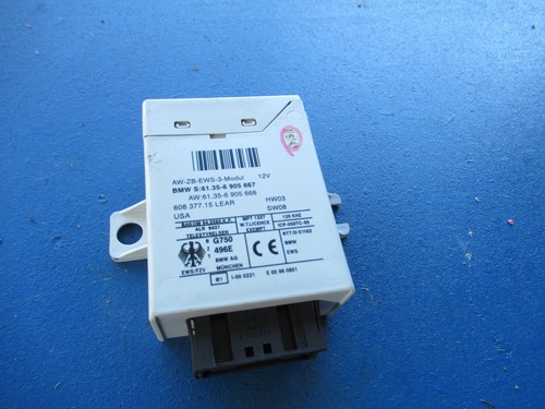 ⭐⭐⭐⭐⭐ 61,35-6 905 667 BMW 318i E46 EWS Wegfahrsperre Zündsteuerung ECU 6905667