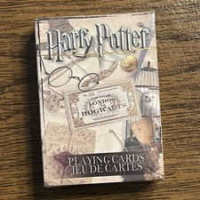 Harry Potter London To Hogwarts 52 Playing Cards Collection New, Sealed Package
