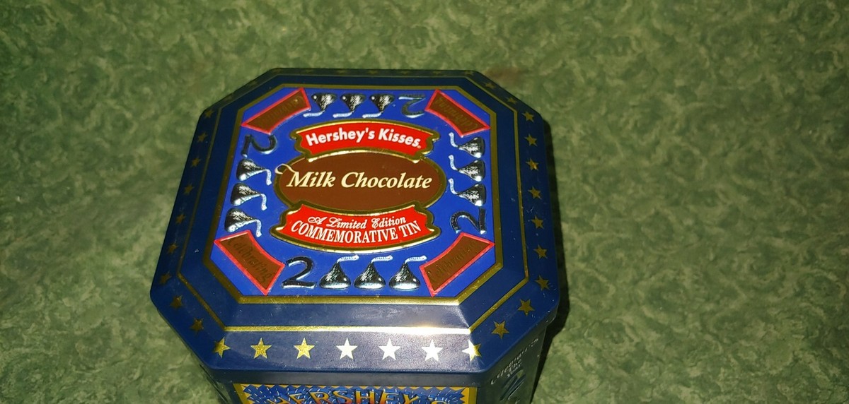 Hershey's Kisses Limited Edition Commemorative Tin Celebrating