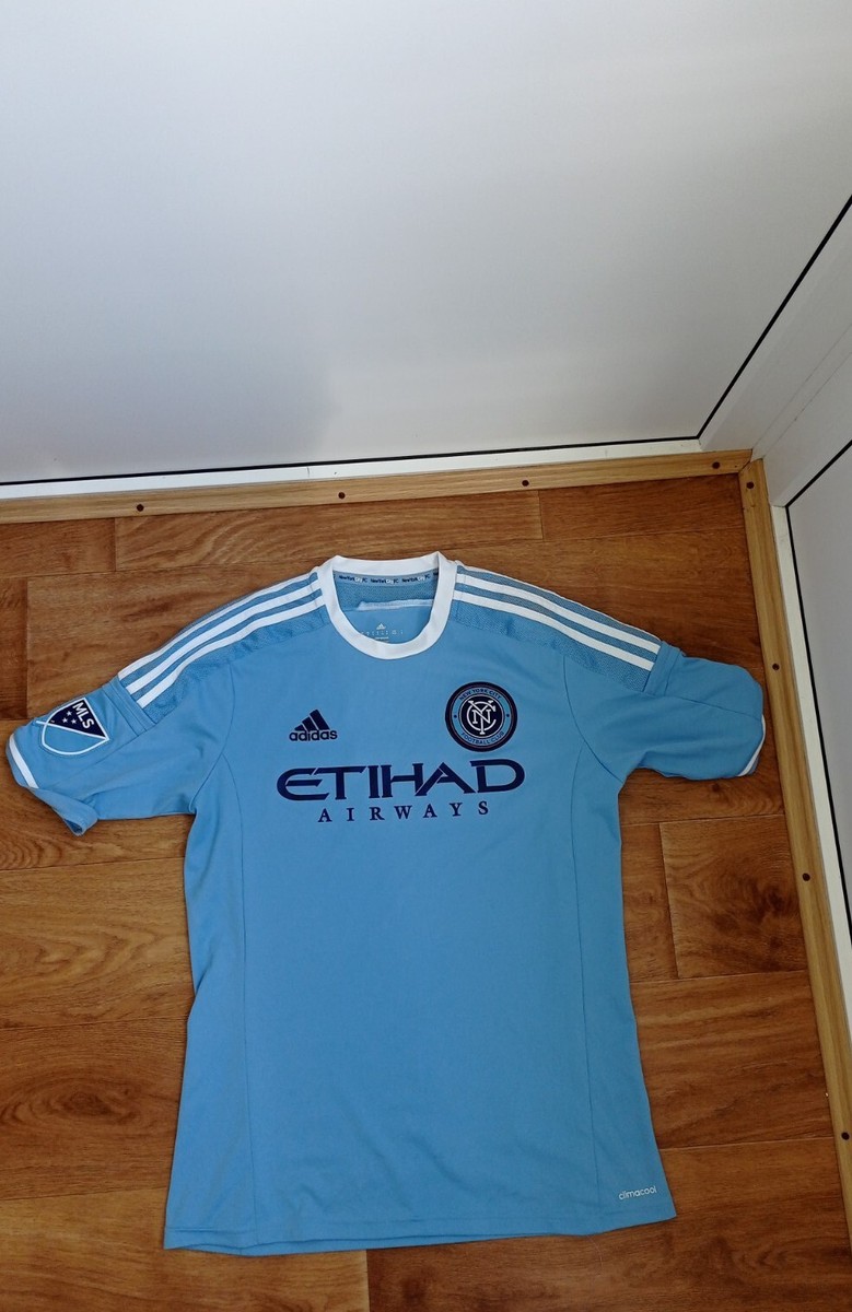 NEW YORK CITY FC 2014-15 HOME SHIRT ADIADS JERSEY SOCCER
