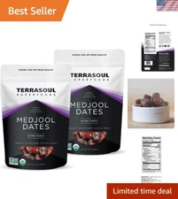 Farm Fresh Organic Medjool Dates - 4 Lbs of Extra Fancy Natural Goodness