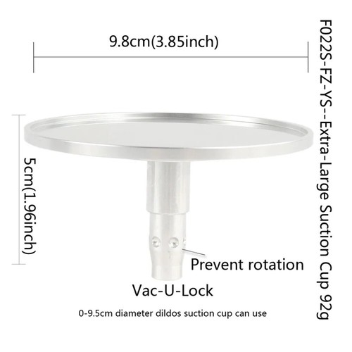 Sexmaschine Aufsatz VAC-U-LOK Saugnapf Sex Liebe Maschine Zubehör - Bild 33 von 48