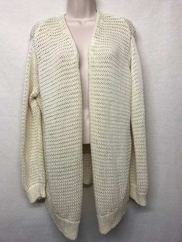Halston Heritage Long-Sleeve Open-Front 