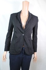 Getting Back to Square One Black One Button Blazer Size XS