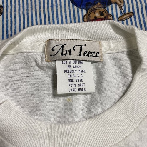 VTG Art Teeze Vincent Van Vogh Fritillaires Graphic T shirt Adult One Size USA - Picture 2 of 6