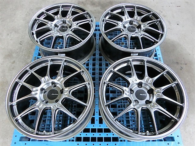 ENKEI GTC02 18x8.5 +43 5x114.3 HS from Japan 4 rims wheels ENKEI GTC02 18x8.5 +43 5x114.3 HS from Japan 4 rims wheels