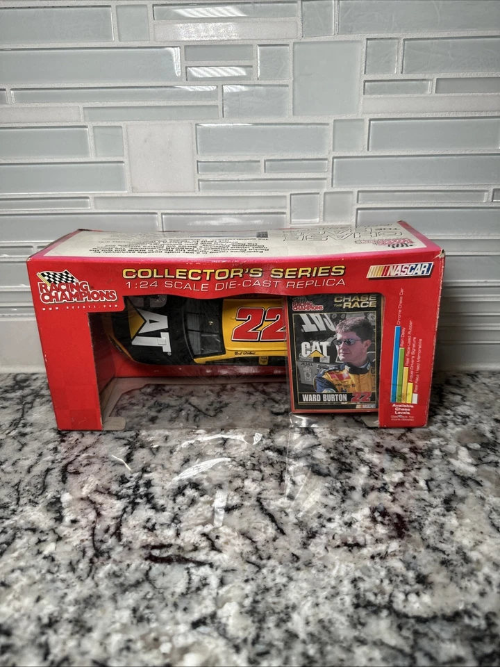 Racing Champions  1/24 Scale #22 Ward BURTON NASCAR Chase the Race 2002 Preview - Image 4 of 4