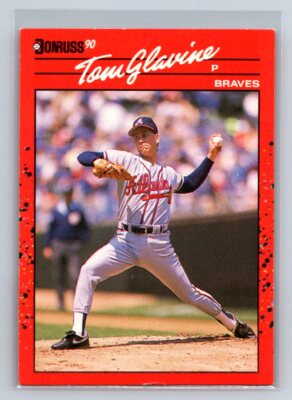 1990 Donruss #145a Tom Glavine Atlanta Braves