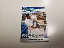 RS20 Seattle Mariners 2008 MLB Baseball Pocket Schedule in Spanish - Budweiser